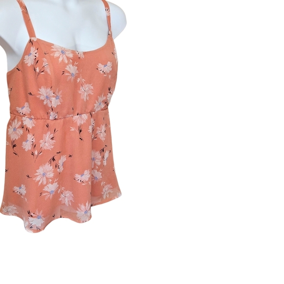 TORRID Plus Size Floral Chiffon Babydoll Cami 2X - Picture 3 of 16